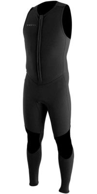 2024 O'Neill Reactor II 1.5mm Neoprene Front Zip Long John Wetsuit 5047 - Black